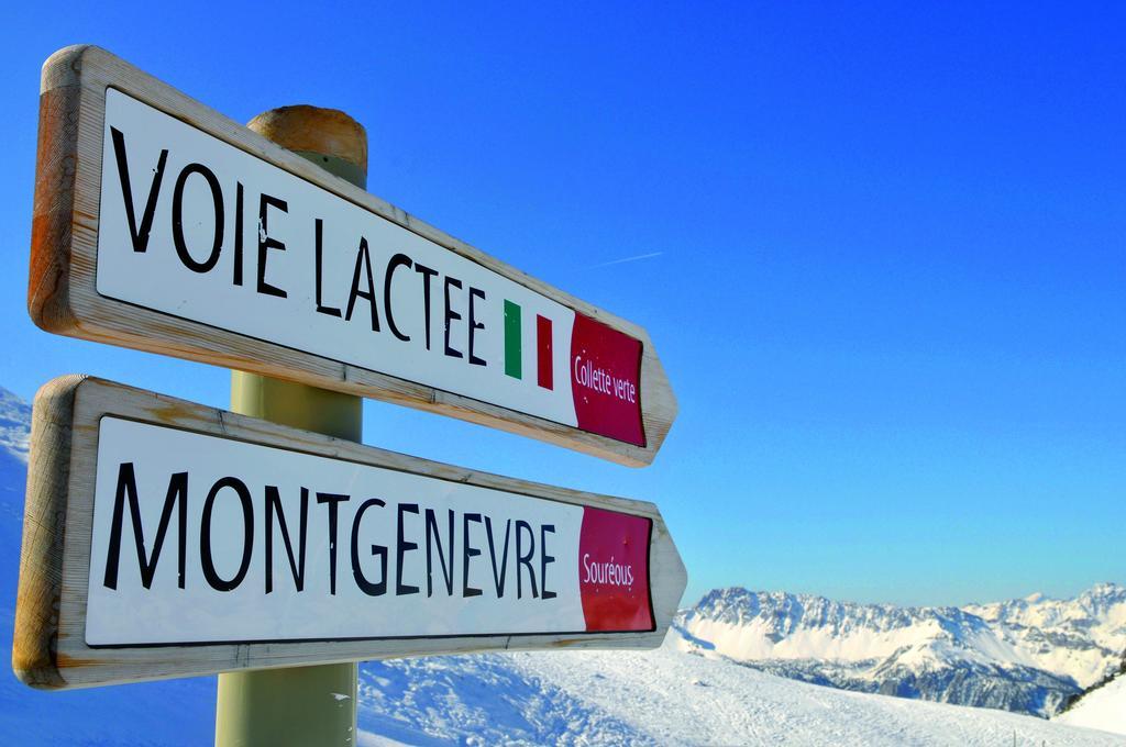 Vtf Le Grand Hotel Montgenèvre Exteriör bild